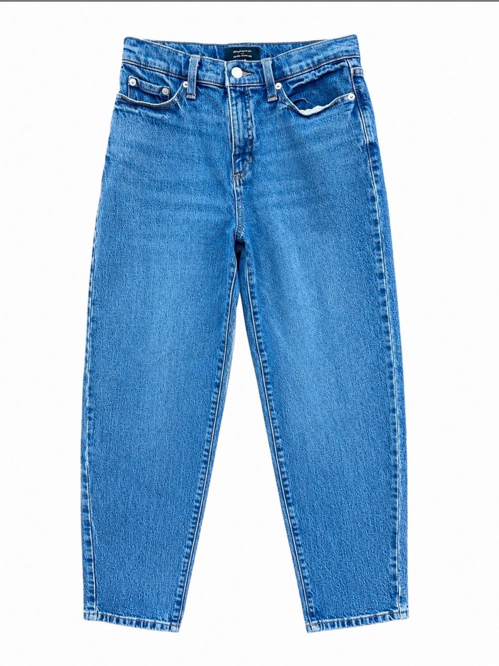 Banana Republic Barrel High-Rise Blue Denim Jeans